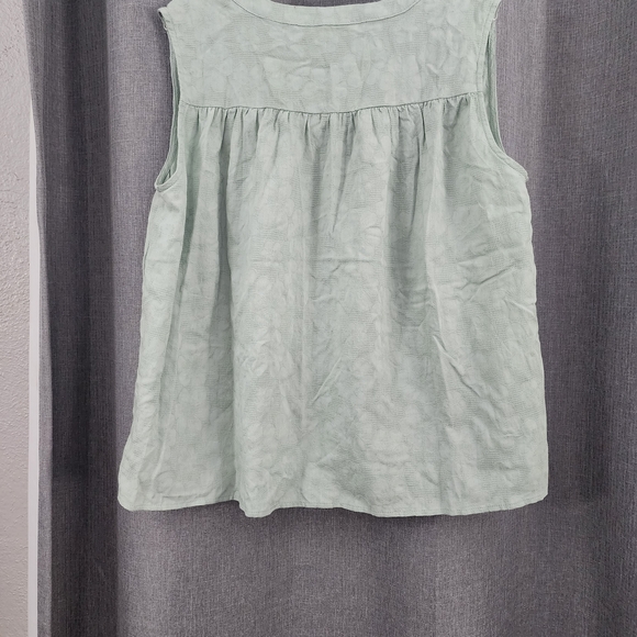 Doe & Rae Sage Button-Down Blouse - Picture 2 of 6